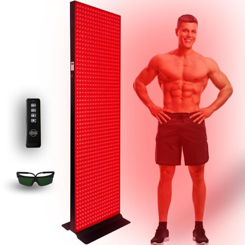 Red Light Therapy Device for Full Body, 630nm, 660nm, 810nm & 850nm, Near Infrared Dual-Chip Clinical Grade LED Panel for Smooth Skin, Weight & Pain Management and Overall Wellness (5040-PRO 1008LED) | Amazon (US)