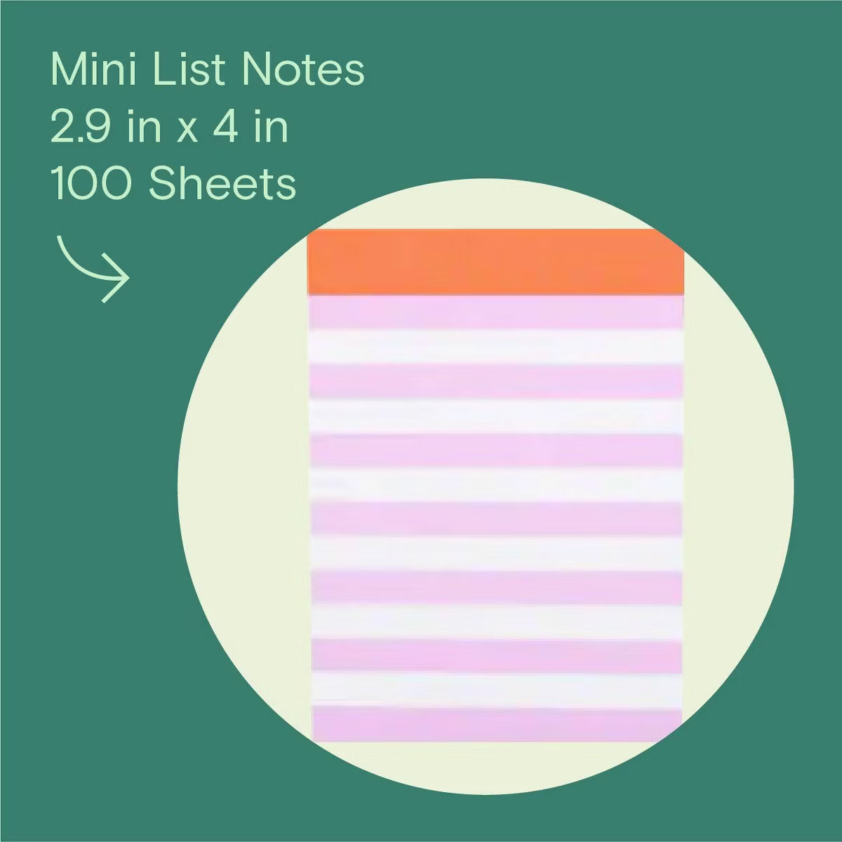 SponsoredTargetSchool & Office SuppliesSticky NotesShop all Post-itNoted by Post-it Mini List Not... | Target