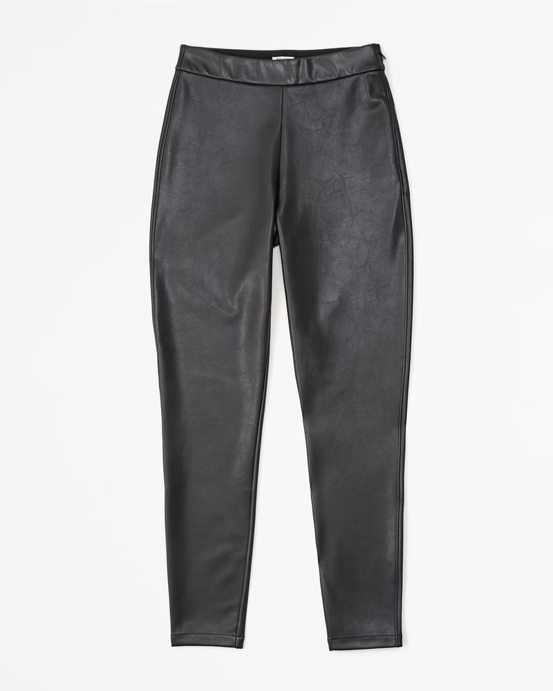 Classic Vegan Leather Legging | Abercrombie & Fitch (US)