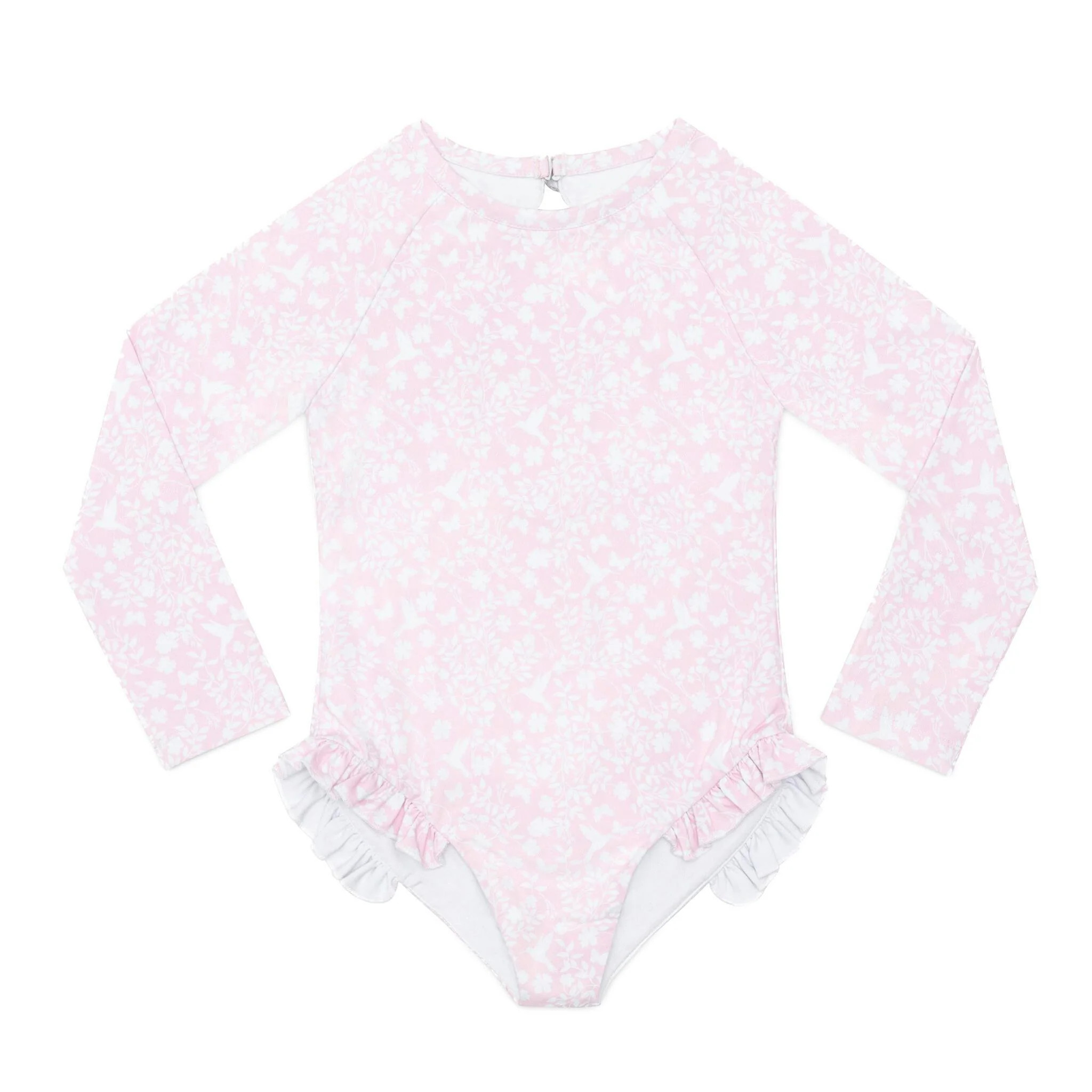 Reese Rashguard in Coral Sand Chintz | Maisonette