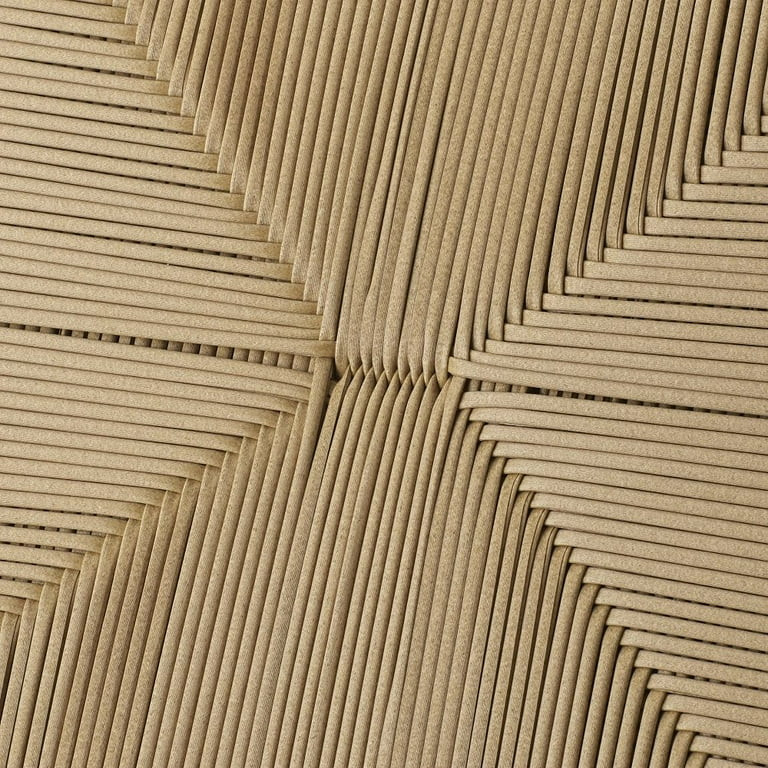 Better Homes & Gardens Ventura Outdoor Steel Rocking Chair, Natural Rush Weave | Walmart (US)