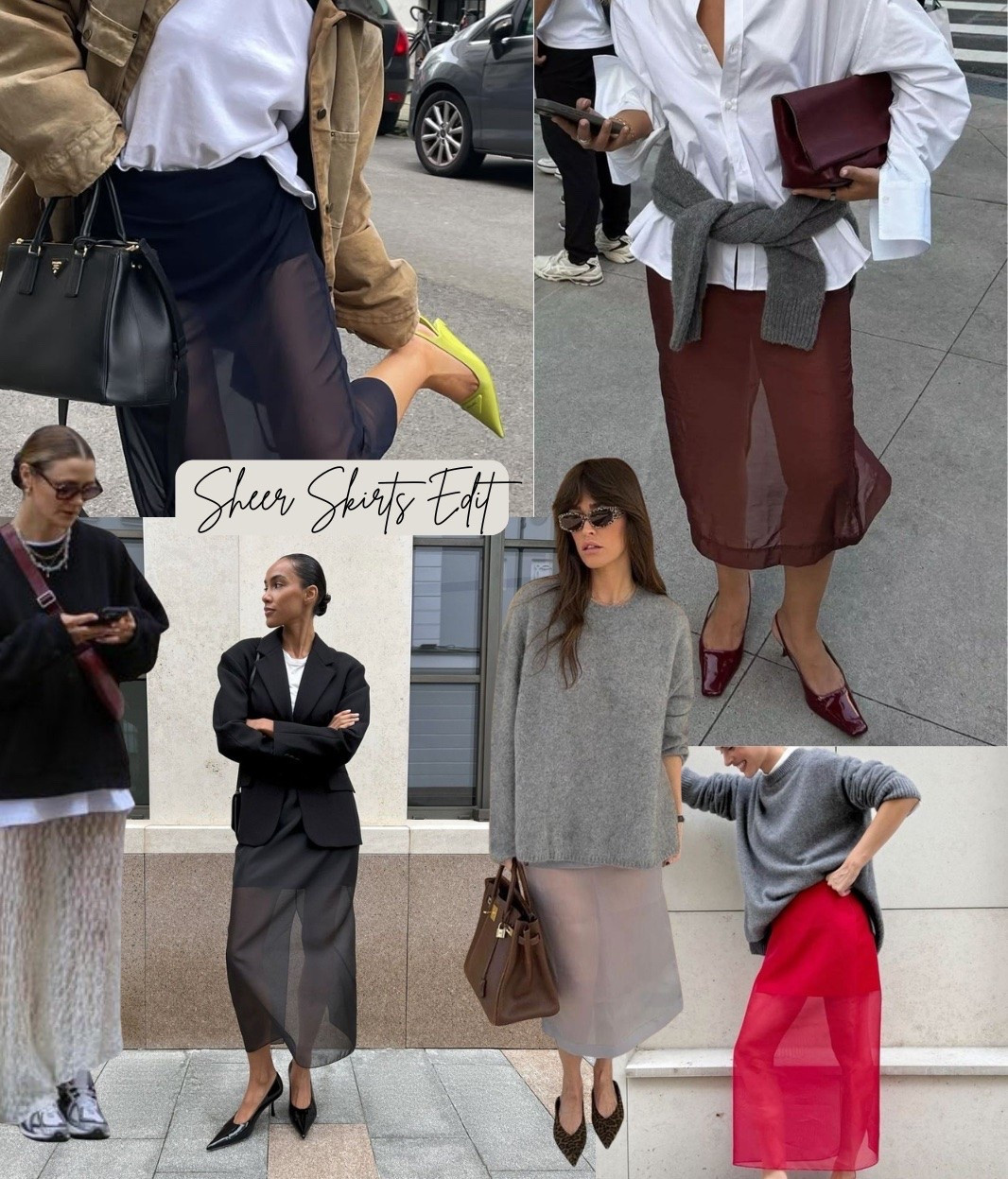 Love sheer skirts for summer, but I can’t wait to style them for autumn too. ✨

#LTKSeasonal #LTKgrwm #LTKootd