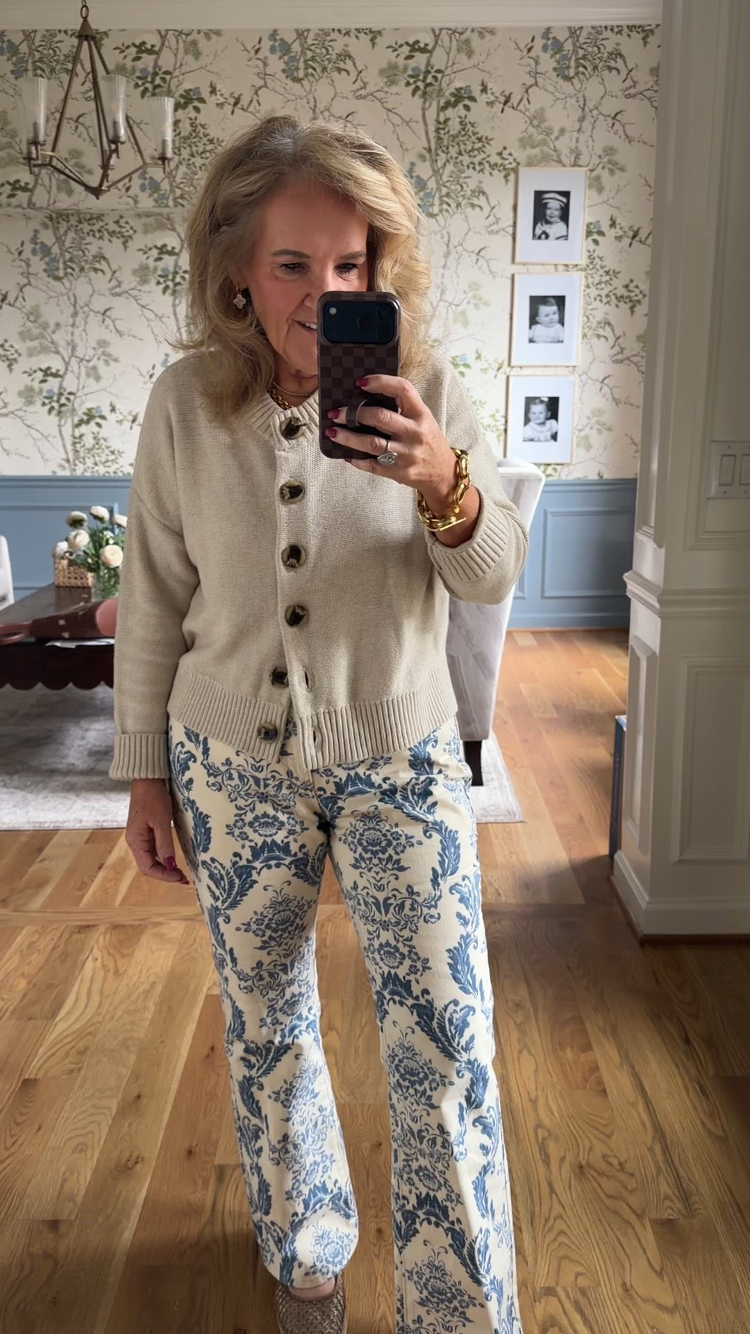 Jeans size 8 petite there is no stretch
Sweater size medium. This is the speckled beige color.
My shoes are very comfortable and highly recommend getting yourself a pair. These would be an all day every day shoe for you.

#LTKSeasonal #LTKOver40 #LTKPetite