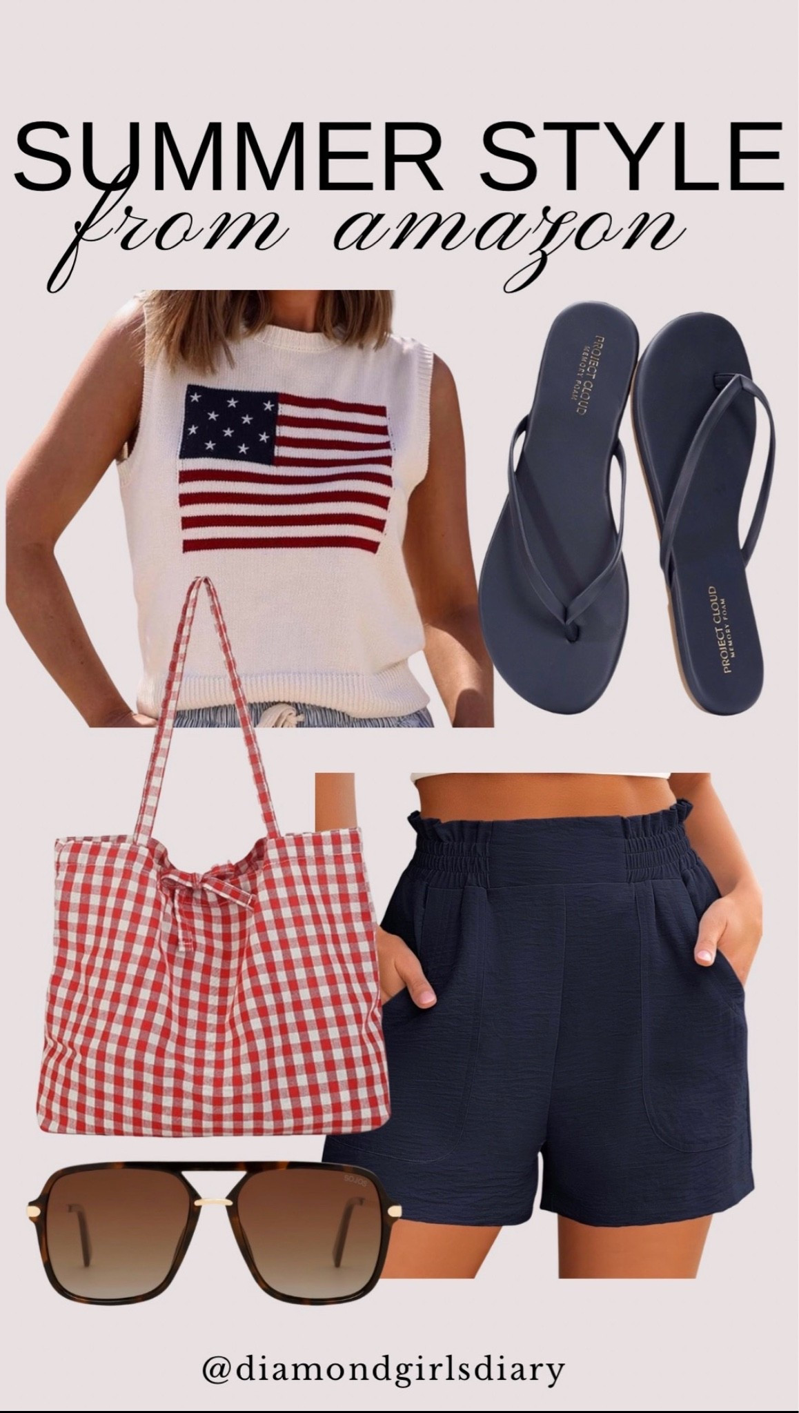 The cutest summer fit from Amazon.