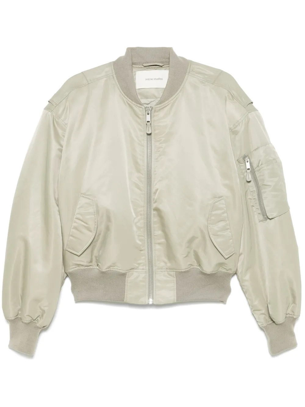 ENTIRE STUDIOS Broad bomber jacket - Grey | Farfetch Global