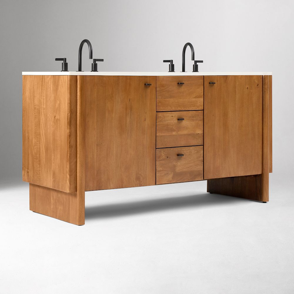 Otto Double Bathroom Vanity (60") | West Elm (US)
