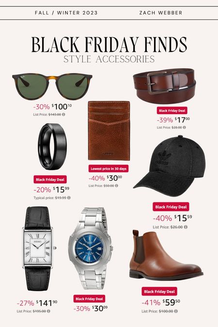 Style essentials for him - great accessories and basics to elevate your stylee

#LTKGiftGuide #LTKCyberWeek #LTKsalealert