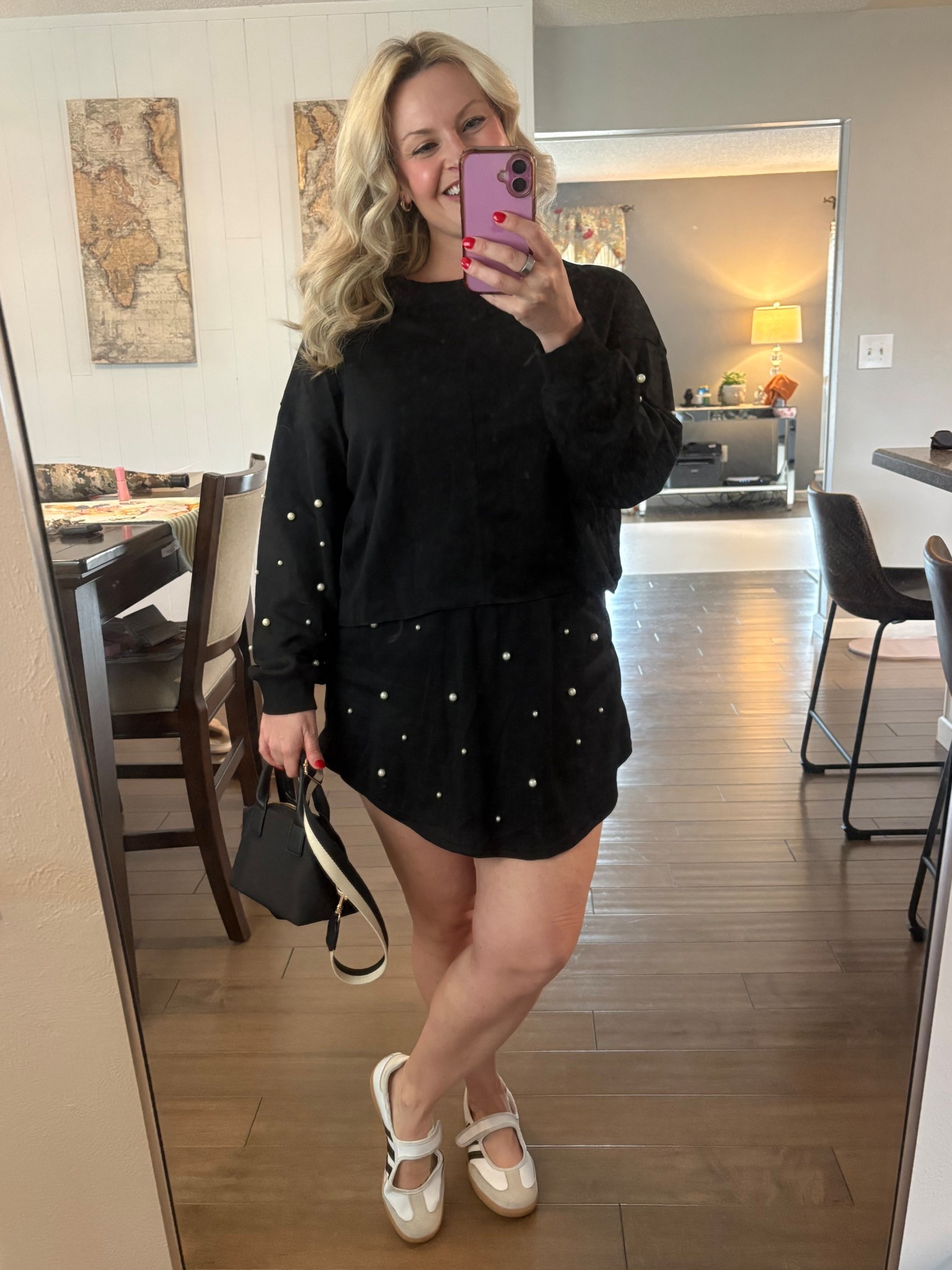 The cutest set for spring! The adidas Mary Jane's are back in stock and come in navy too!
Size M in set. Size down 1/2 size in adidas.

Spring Outfit. Matching Set. Skirt and top set. Elevated casual. Mini bag. Adidas. Samba Mary Jane's 

Follow my LTK @EmilyAnneGardner on the @shop.LTK app to view this post and get my exclusive app-only content!

#liketkit #LTKSpringSale #LTKdayinmylife #LTKootd
@adidas 
https://liketk.it/5ZBX4

#LTKgrwm #LTKSpringSale #LTKootd