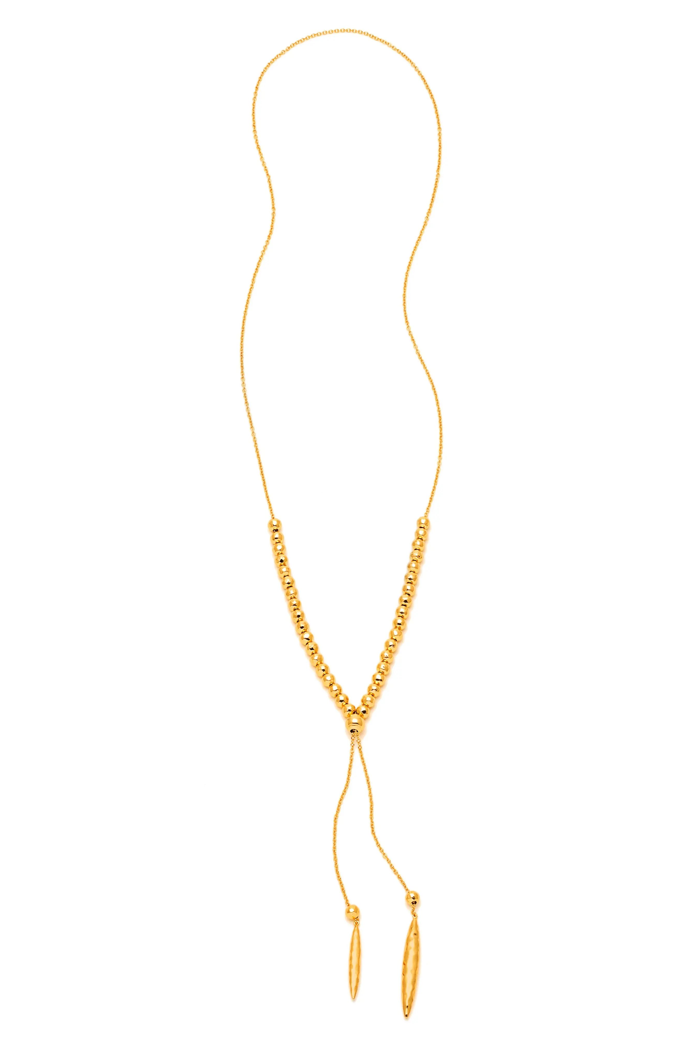 Laguna Large Adjustable Lariat Necklace | Nordstrom