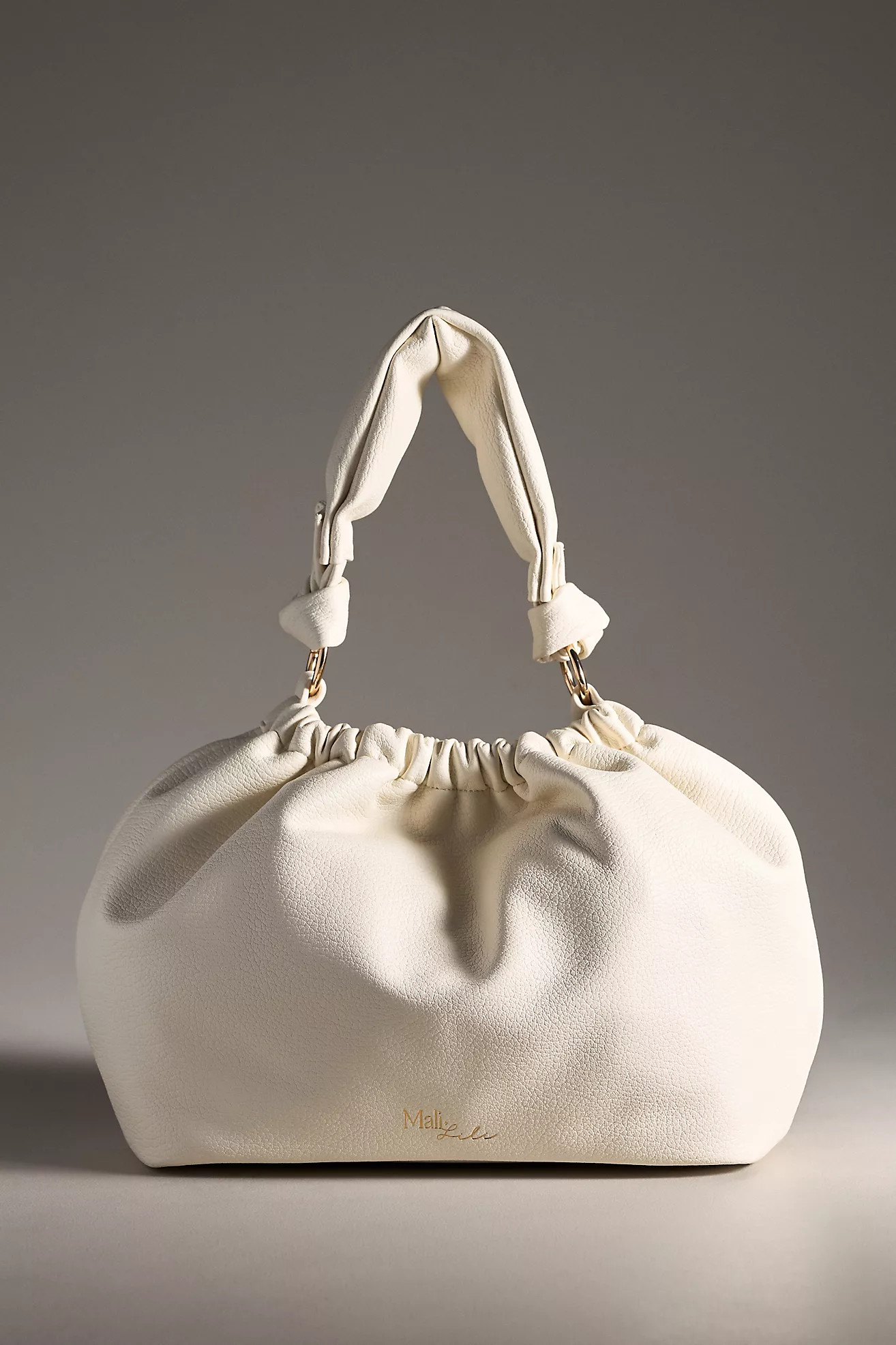 Mali + Lili Nala Scrunched Faux-Leather Crossbody Bag | Anthropologie (US)