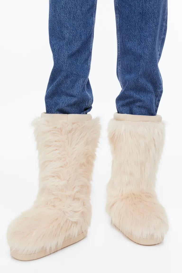 Boots with Faux Fur | H&M (US + CA)