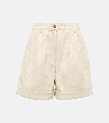 Jumbo GG cotton-blend shorts | Mytheresa (INTL)
