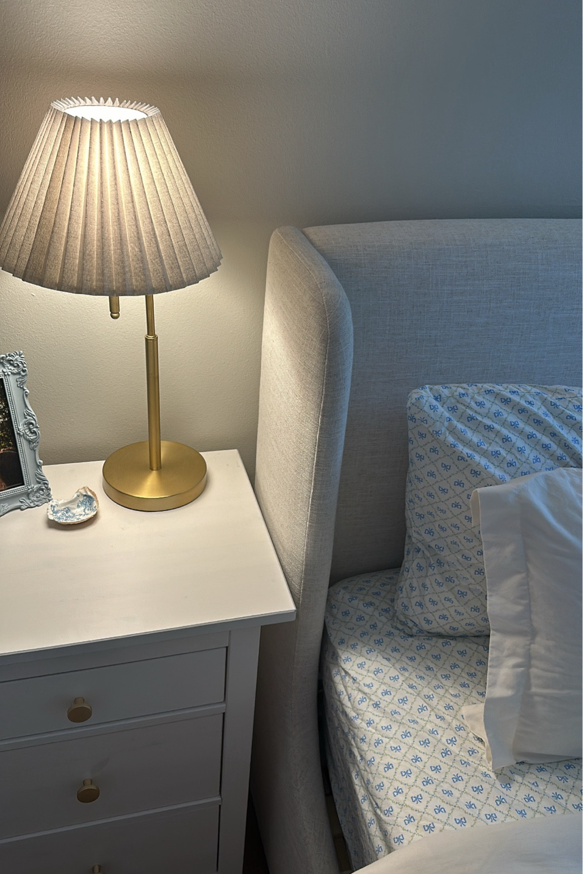 updated bedside 🤍

#LTKHome