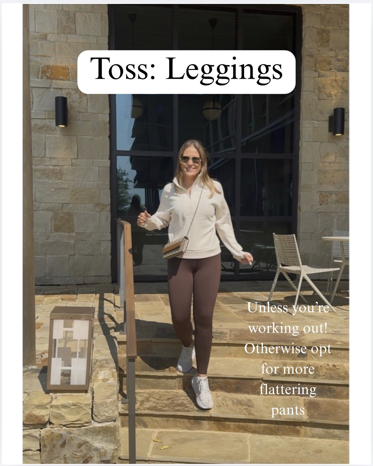 Moving from leggings to wrinkle free pants was the update I needed. s

#LTKOver40 #LTKMidsize #LTKSeasonal