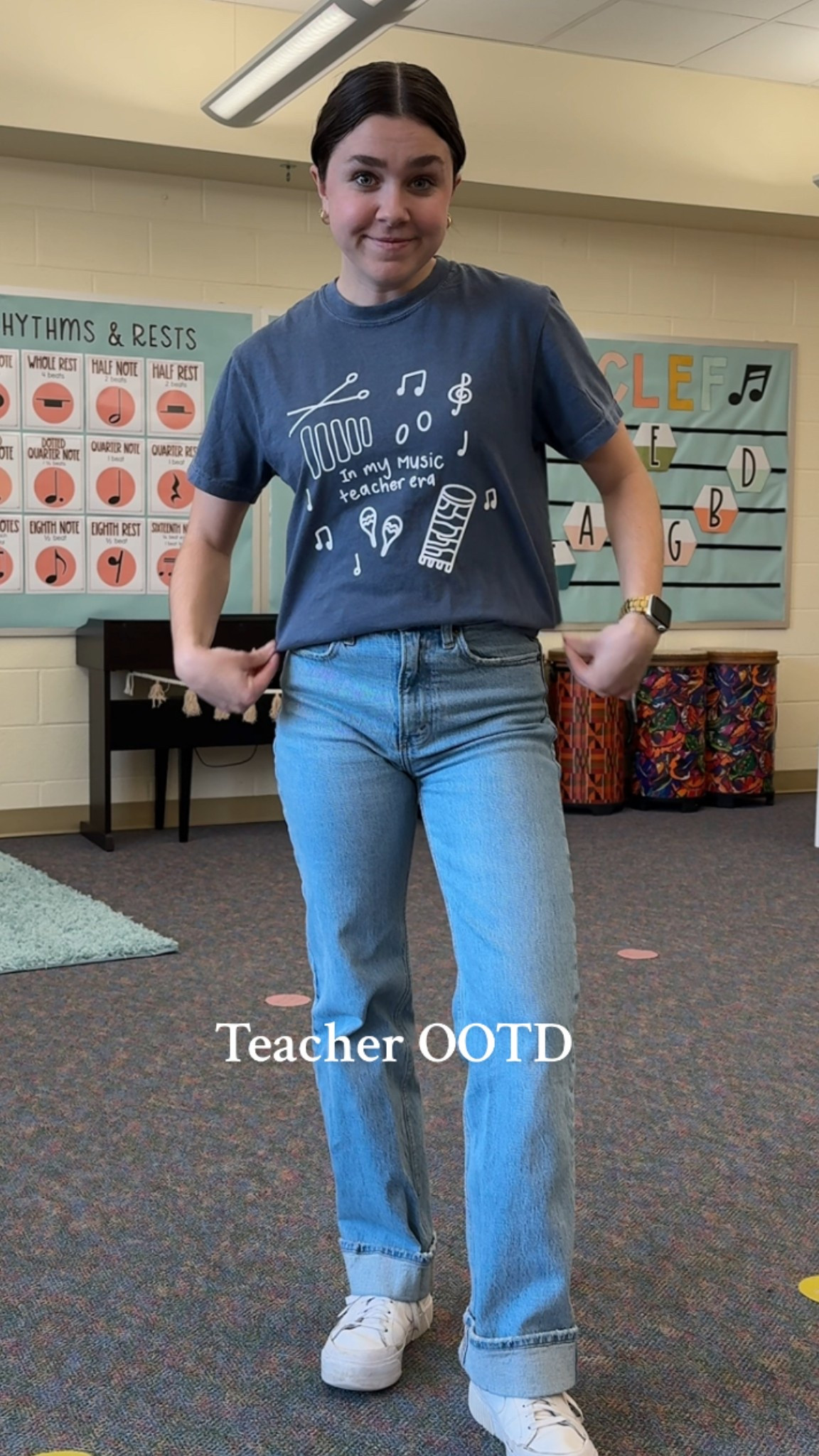 ft. my new music teacher tee from Musically Minted! 🫶🏼🎵 you can use my code “SIERRA” for $ off your order!! 

#LTKWorkwear #LTKStyleTip #LTKFindsUnder50