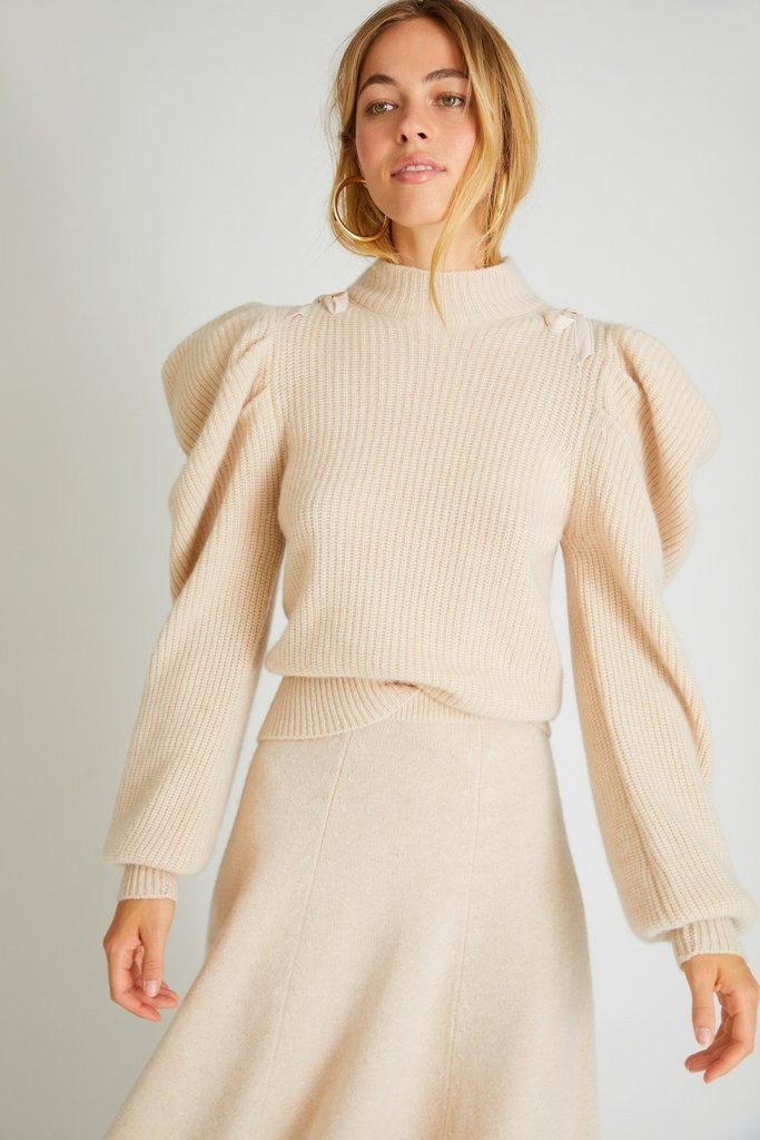 Potter Cashmere Sweater | LOVESHACKFANCY
