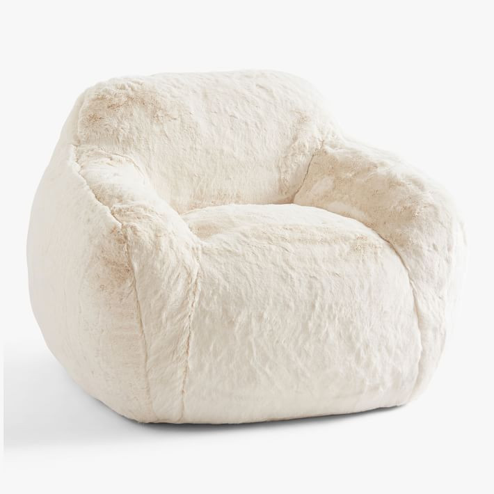 Big Bear Cream Snug Chair | Pottery Barn Teen