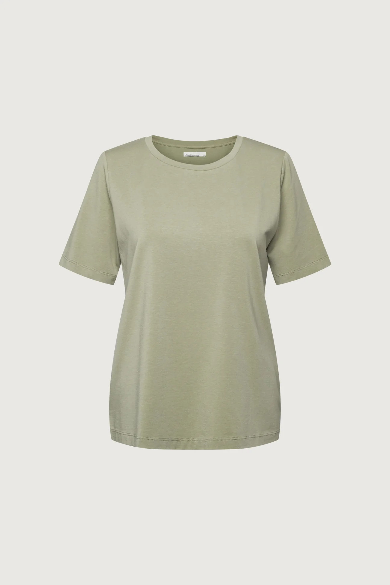 COTTON MODAL CREWNECK T-SHIRT | OAK + FORT