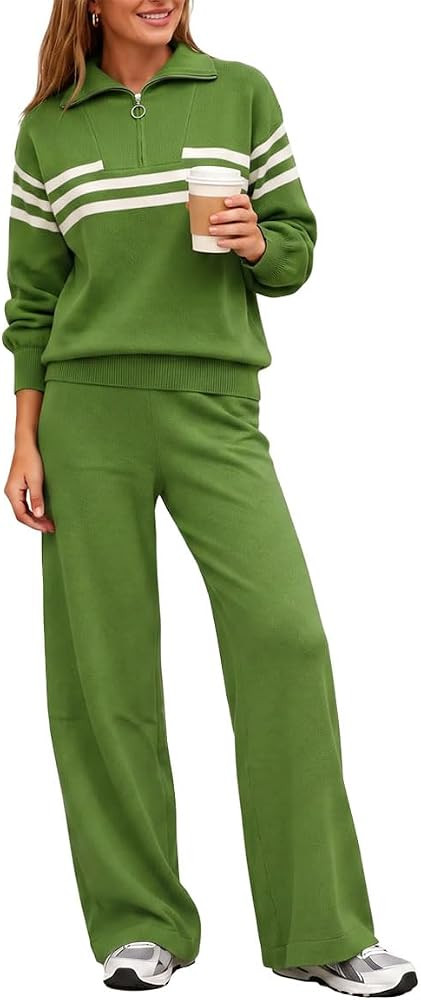 LEO'VASE 2026 Cozy Lounge Sets for Women - Stylish 2 Piece Sets for Women Travel Outfits | Amazon (US)