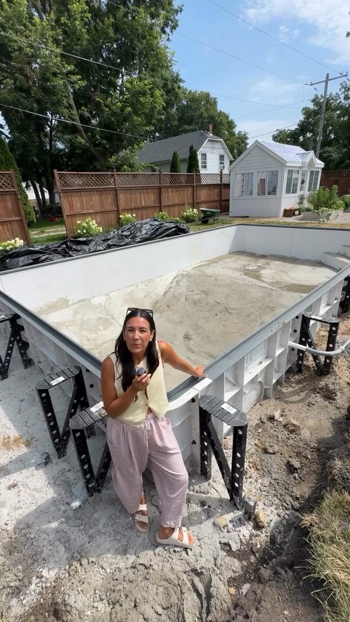 Why I waited so long to share this project….

Comment PART 2 to see what trumped all these pool “cons” and pushed us to do this project! 

In all honesty, I’m still in shock that this project is happening. I’ve been dreaming about this happening for over 10 years.😱

But I didn’t want to share about it quite yet because…

1.) I didn’t want to get my hopes up / I wanted to keep my expectations low 😝something I’ve been working on for a loooonnnggg time 😬

2.) I didn’t want to come across like I was bragging. I understand what this project projects and I never want people to feel like “we have it all.” We’ve worked hard over the last decade to do a project like this and this isn’t a luxury we take for granted! 

3.) A pool adds very little resale value to your home. Guy and I have been doing the real estate business for 11 years and we understand how the market works…pools don’t typically make sense from a profitability standpoint and we’ve just had to become ok with that. 

BUT….there are a lot of reasons that ended up trumping these reasons. Head to PART 2 to see WHY we decided to put one in! 

-

#PoolBuild #BackyardTransformation #HomeRenovation #OutdoorLiving #KindredHomestead