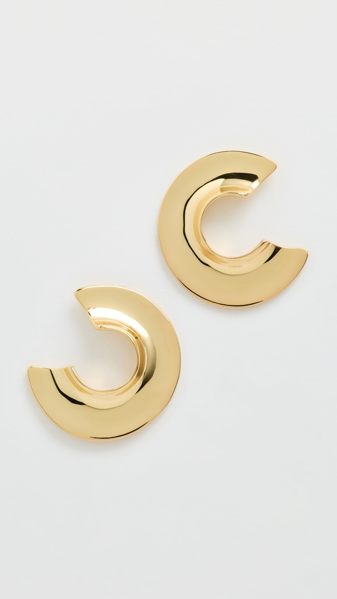 12k Gold Rail Earrings | Shopbop
