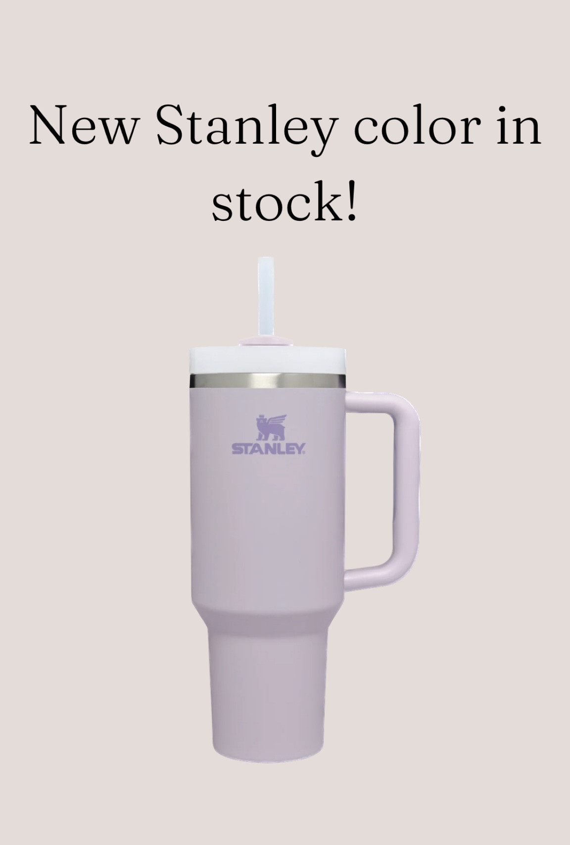 New Stanley color in stock #mothersdaygiftguide #stanley #stanleytumbler

#LTKGiftGuide #LTKunder100