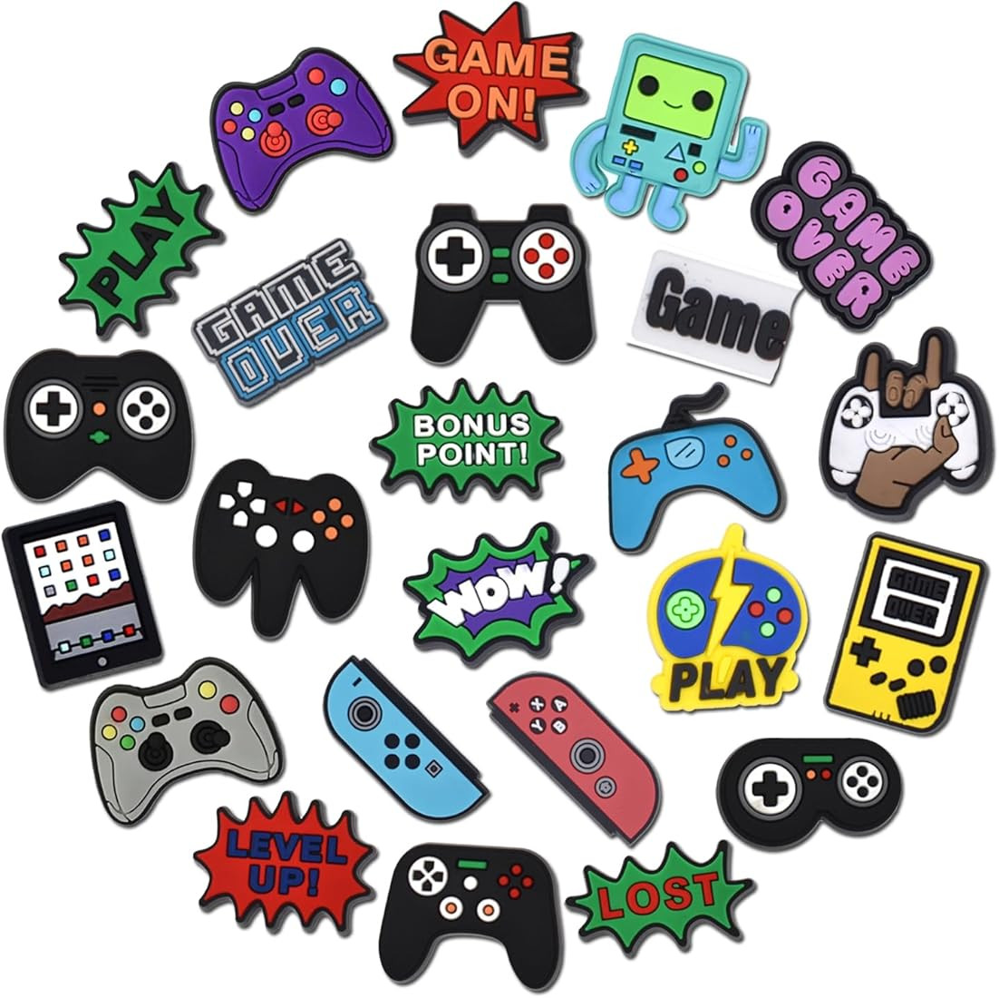 30 50 100 Pcs Shoe Charms for Clog Shoe Decoration,Random Shoe Accessories Pack for Kid and Adult... | Amazon (CA)