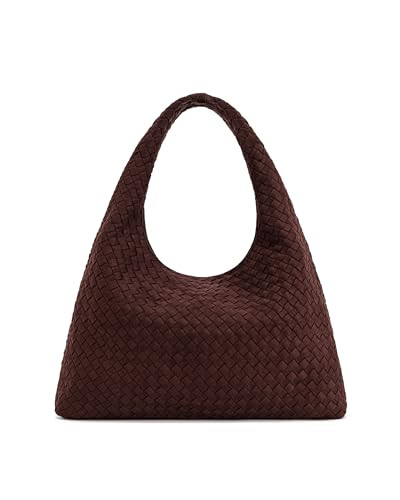 JW PEI Women's Iaura Faux Suede Woven Shoulder Bag | Amazon (US)