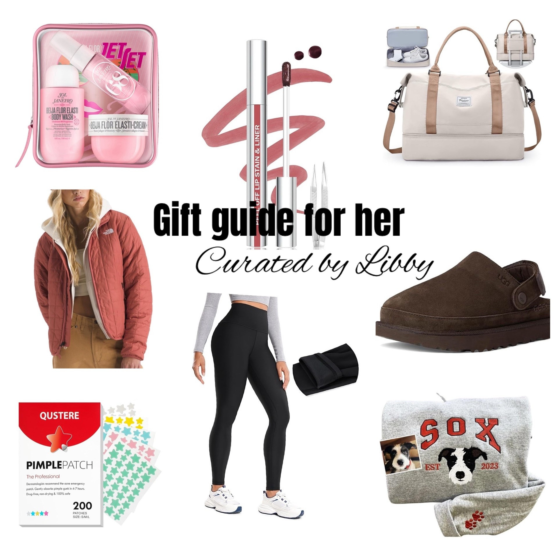 Gift guide for her curated by Libby. 

#LTKGiftGuide #LTKBeauty #LTKShoeCrush