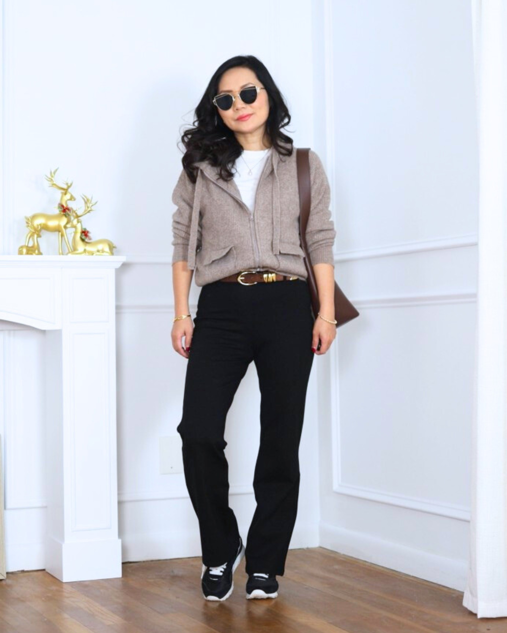 Cozy, casual, and easy to wear — this waffle cloudstitch zip hoodie from Loft with a simple white tee, bootcut pants from Quince, and sneakers is my go-to for comfy days when I still want to look put together. I’m 5’2, wearing size XS.

#LTKOver40 #LTKootd #LTKPetite