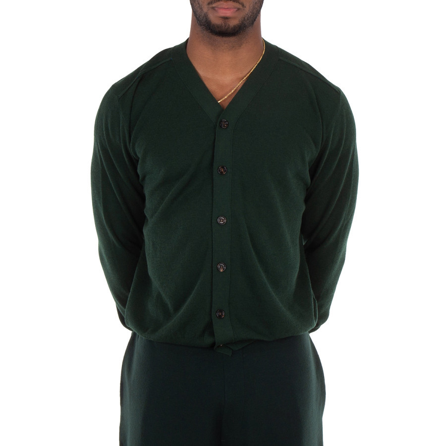 Burberry Relaxed Fit Wool V-Neck Cardigan, Size Small | Jomashop.com & JomaDeals.com