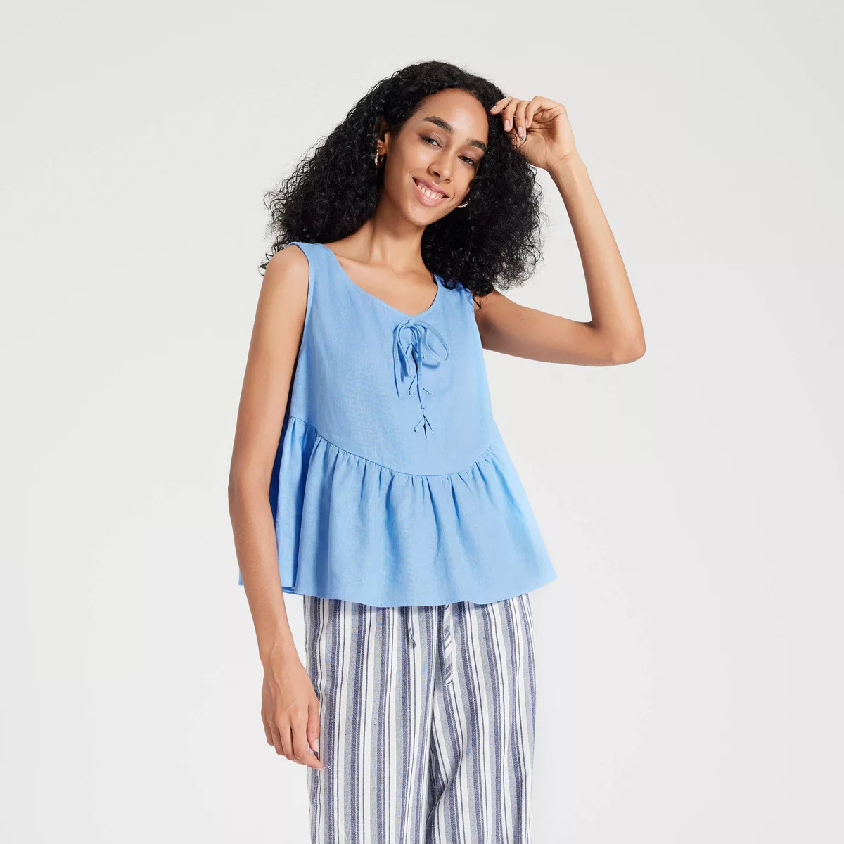 Women's Tie-Front Tank Top - Universal Thread™ | Target