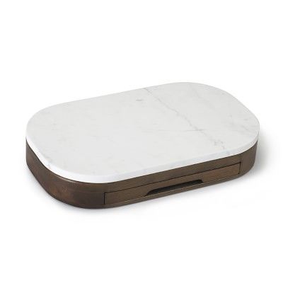 Marble Cheese Board Set with Knives | Williams-Sonoma