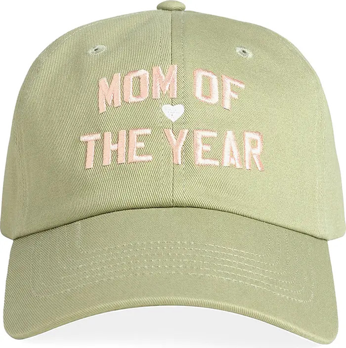 Mom of the Year Cotton Twill Baseball Cap | Nordstrom