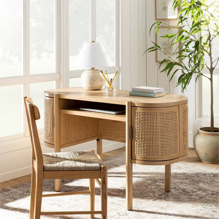 Portola Hills Caned Desk - Threshold™ designed with Studio McGee | Target