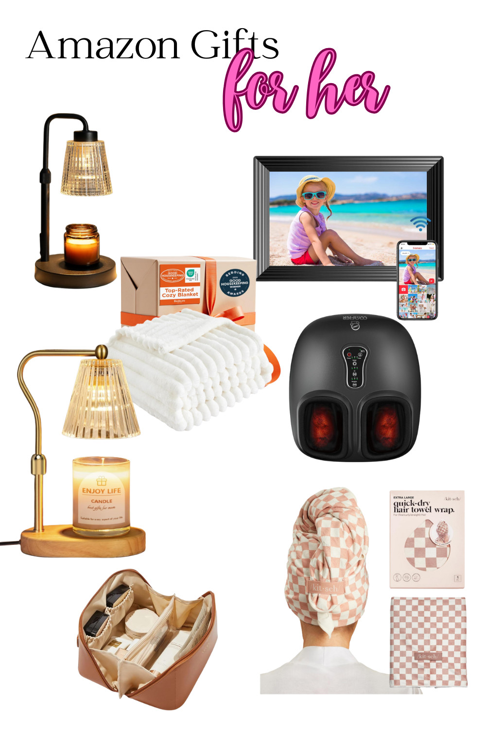 Amazon gift guides for her that she will absolutely love! Send this to your person to share some ideas!  

 #LTKGiftGuide #LTKHoliday #LTKHome