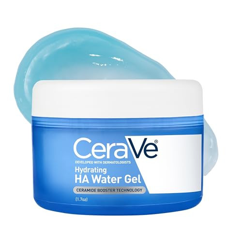 CeraVe Hydrating Hyaluronic Acid Water Gel, Lightweight Facial Moisturizer for Plumping Hydration with Ceramides, Hyaluronic Acid & Niacinamide, Fragrance-Free, Safe for Sensitive Skin 1.7oz | Amazon (US)