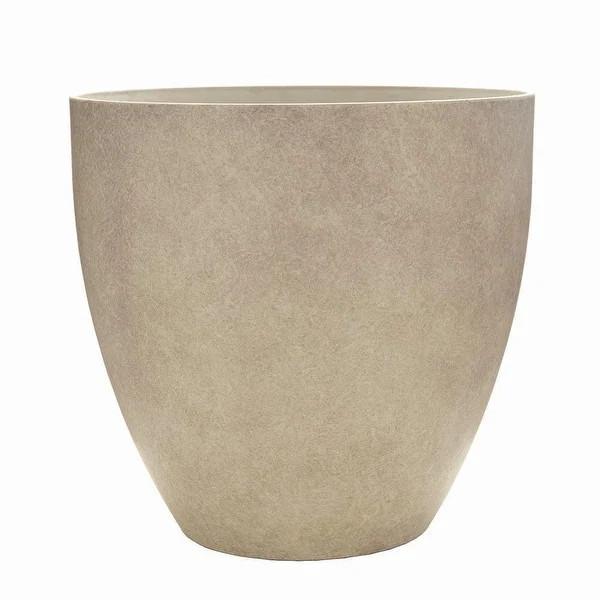 Southern Patio Egg Planter - 13" Dia. - Bone | Bed Bath & Beyond