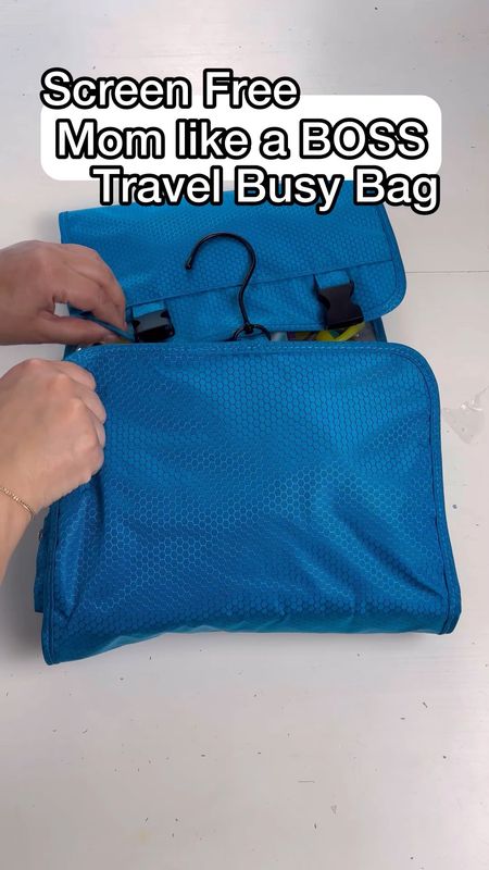 I love making screen free busy bags and this one is perfect for the airport! 

#LTKKids #LTKTravel #LTKItBag
