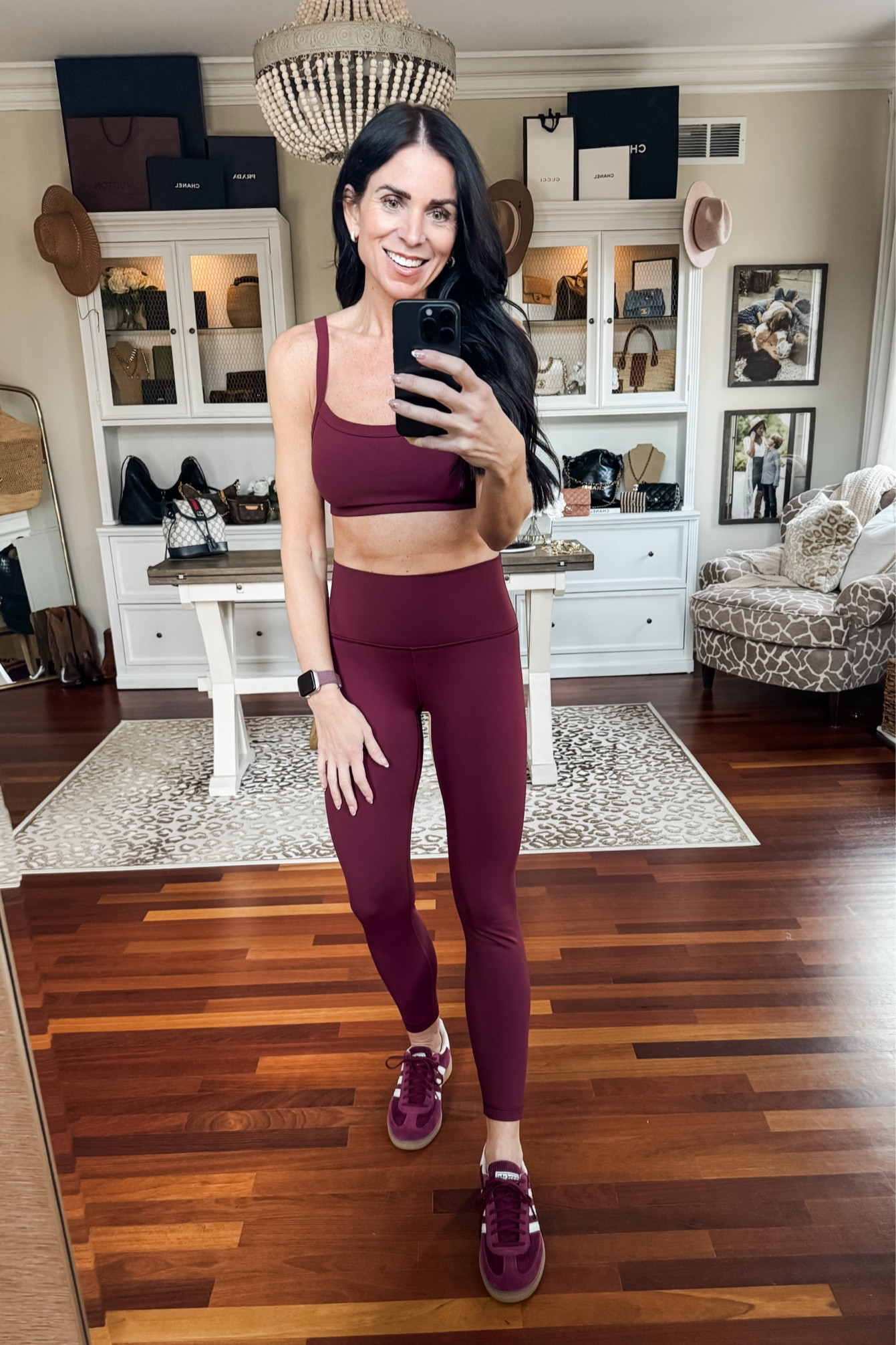 Medium bra
4 leggings 

#LTKHoliday #LTKActive #LTKGiftGuide