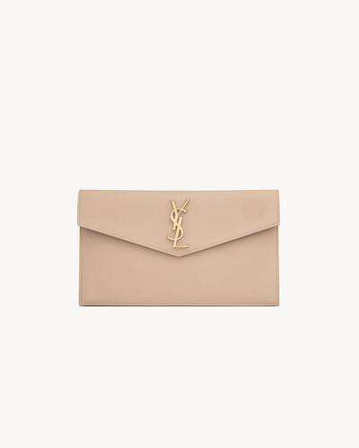 uptown pouch in grain de poudre embossed leather | Saint Laurent Inc. (Global)