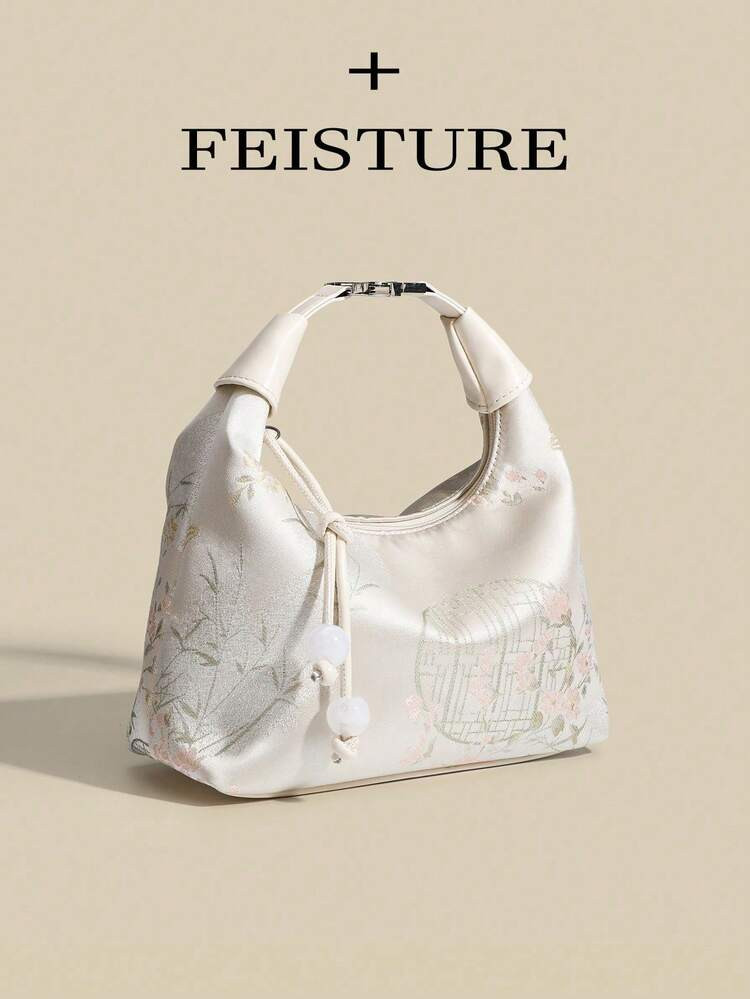 Satine Chinese hand bag  | SHEIN