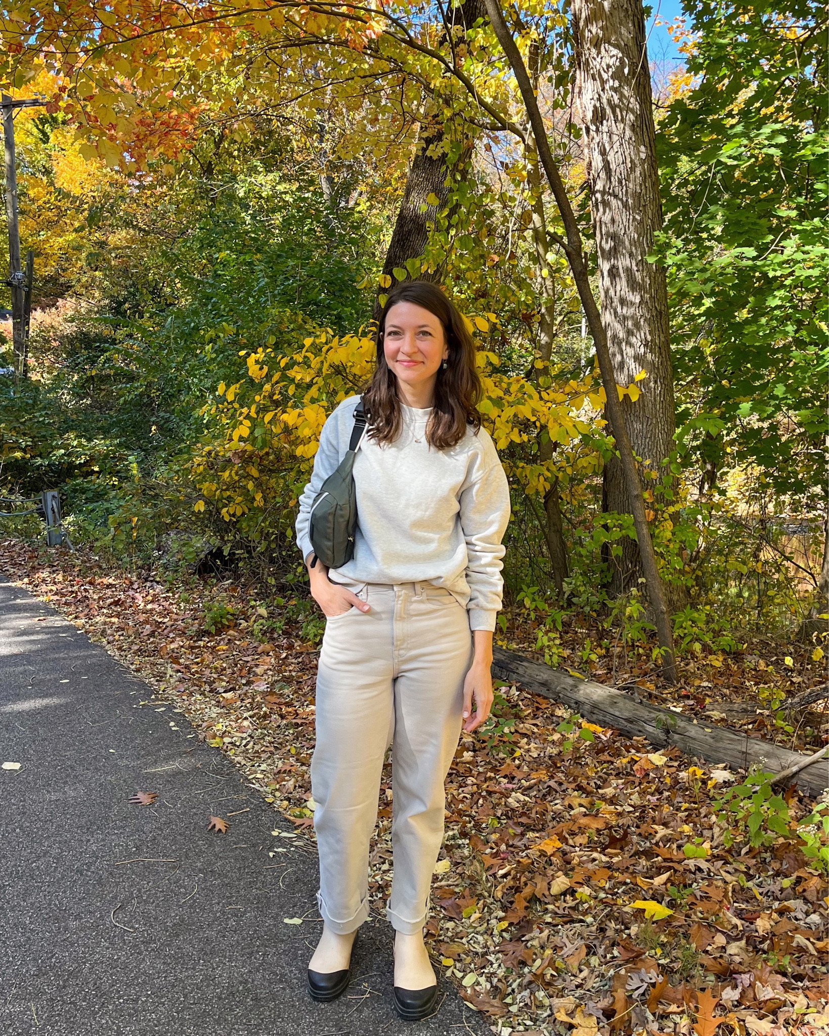 This is not what I’m wearing today (Joseph is home sick so neither of us have gotten dressed yet- I cannot wait for these germs to be gone!!!) but I do love the grays & creams against the fall foliage 🍁 Also, some of my favorite sweaters are on sale!! I linked them here :) 

#LTKHoliday #LTKSeasonal #LTKsalealert