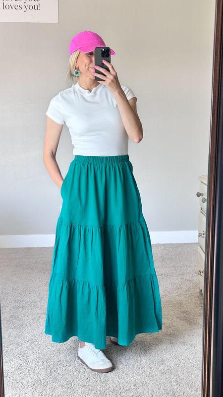 Easy casual summer outfit with my favorite skirt!

Skirt runs true to size. 

#LTKFindsUnder50 #LTKSeasonal #LTKStyleTip