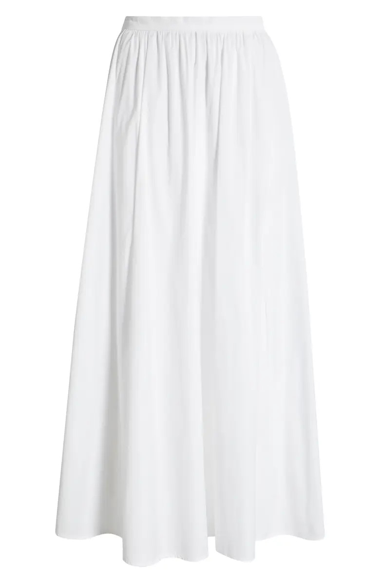 Open Edit Cotton Poplin Maxi Skirt | Nordstrom | Nordstrom
