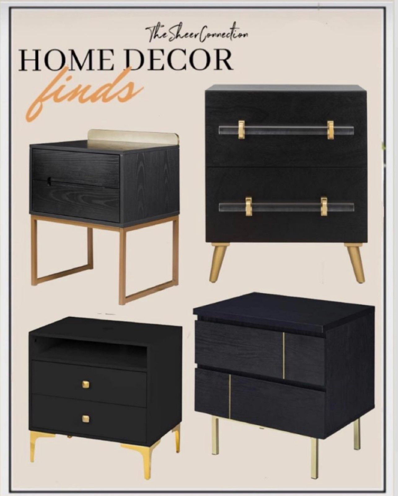 Amazon nightstands 
Bedroom furniture 
Bedside table 
Nightstands #nightstand 
#bedroom
#blacknightstand

#LTKhome #LTKFind #LTKSeasonal