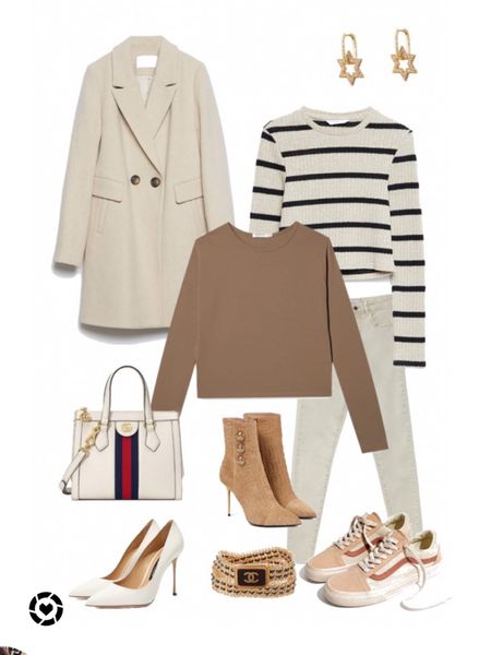 Taste of spring with neutral transitional outfits ideas! 

#LTKover40 #LTKshoecrush #LTKitbag