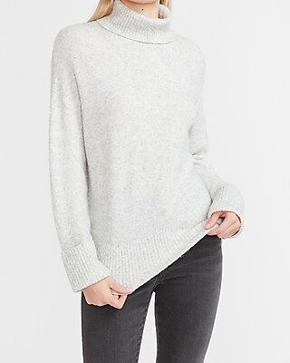 Ribbed Turtleneck Sweater | Express