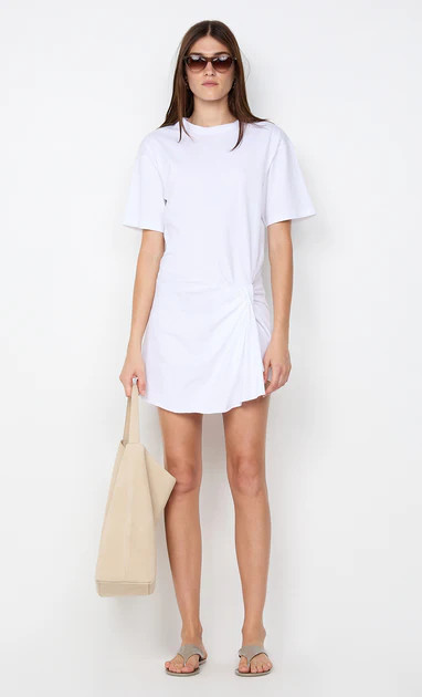 SIMI MINI DRESS - WHITE | Bec & Bridge (Global)