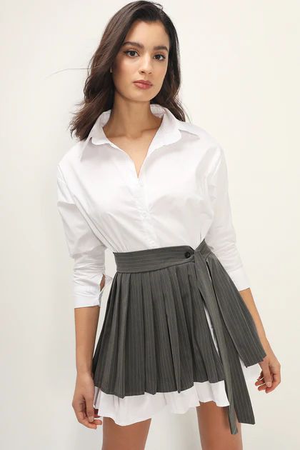Bianca Shirt And Skirt Belt Set | Storets (Global)